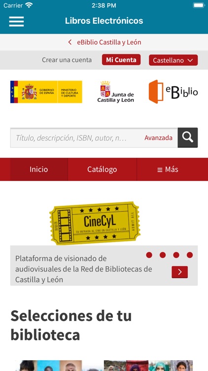 Bibliotecas Castilla y León screenshot-8