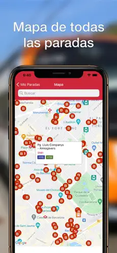 Screenshot 2 Barcelona Transportes iphone