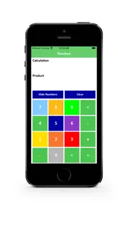 theodore - color keypad calc iphone screenshot 4
