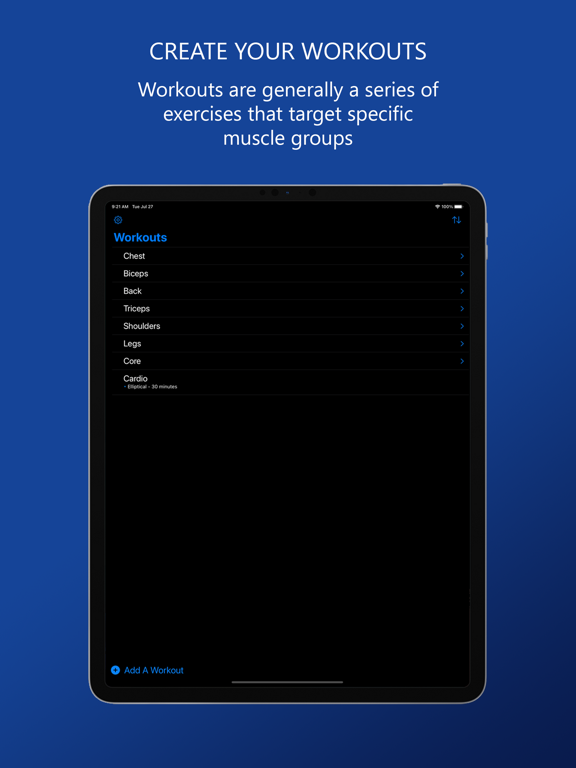 Screenshot #5 pour GymRat Fitness