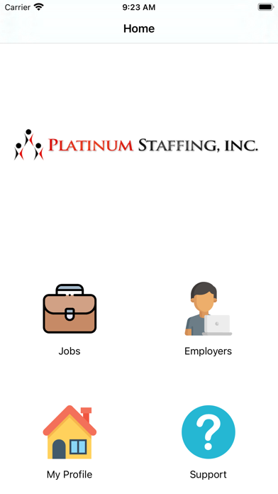 Platinum Staffing Screenshot