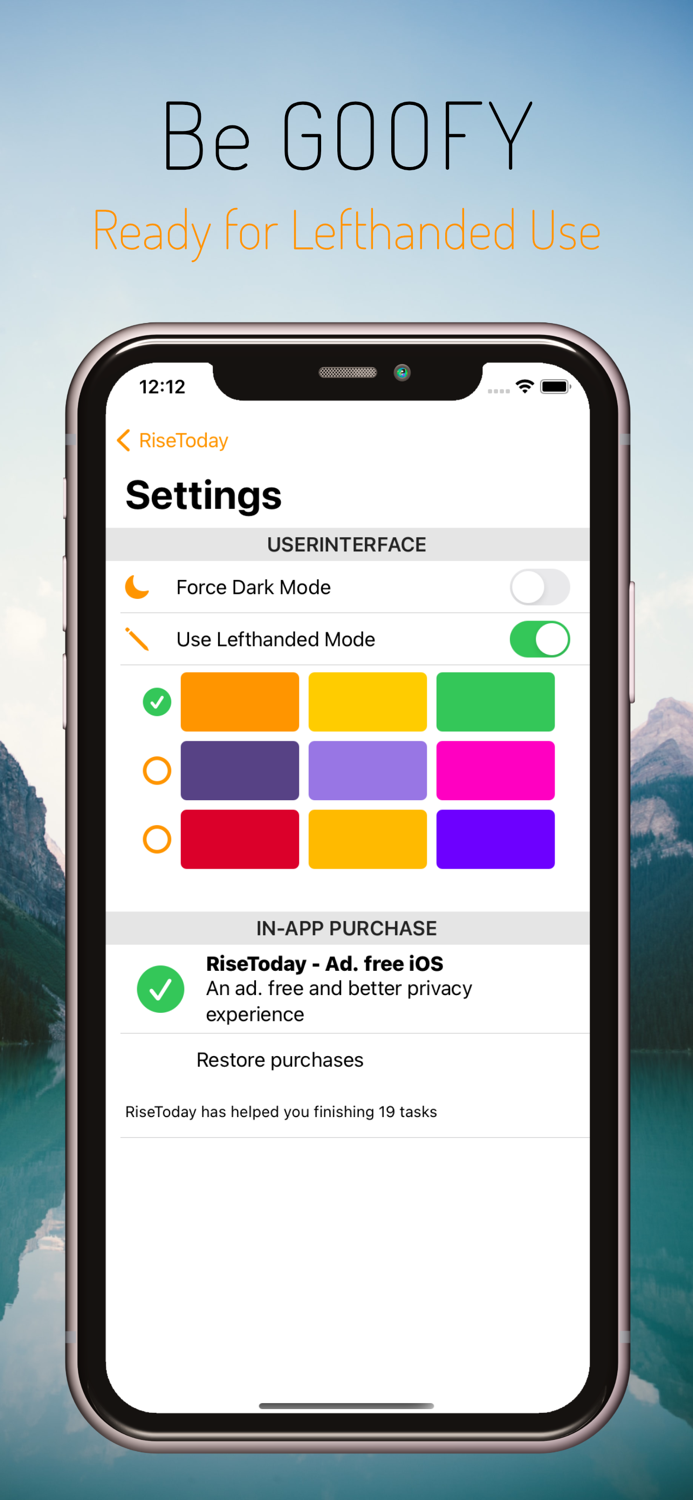 RiseToday Stick to your Goals