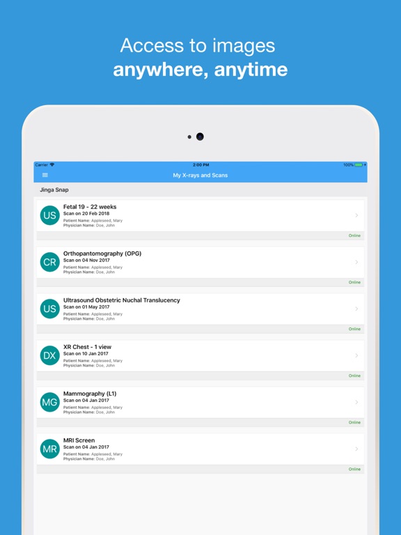 Screenshot #4 pour CitiScan Radiology Patient