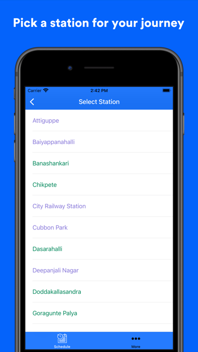 Bengaluru Metro Screenshot
