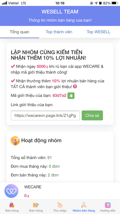 Screenshot #3 pour WESELL - Gom Đơn Mua Chung
