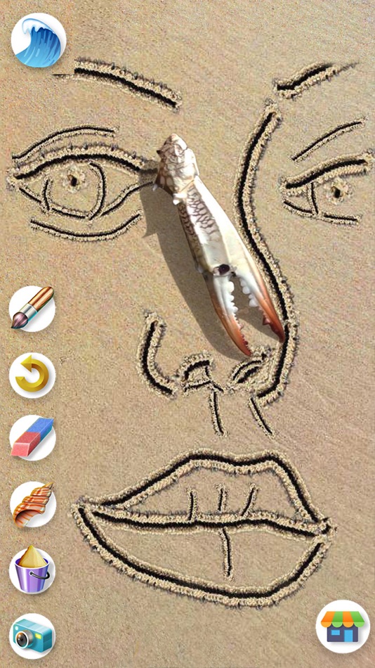 #4. Sand Draw: Beach Wave Art Game (iOS) 来自: ZipoApps