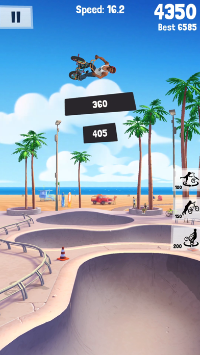 Screenshot #2 pour Flip Rider - BMX Tricks