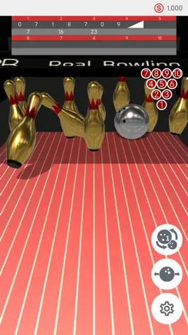 Game screenshot RealisticBowling3D apk