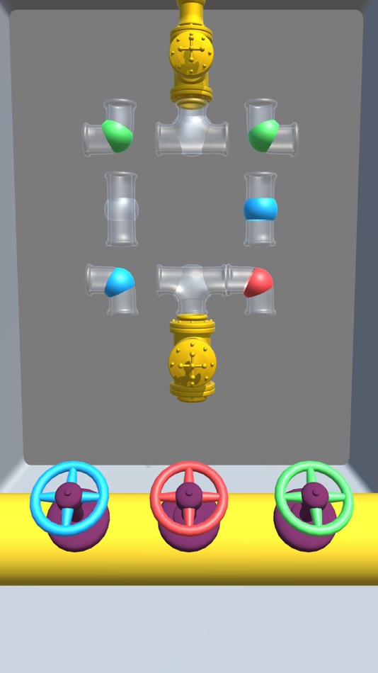 #10. Pipe Puzzle 3D (iOS) By: 3A YAPIM VE YAZILIM DANISMANLIK LIMITED SIRKETI