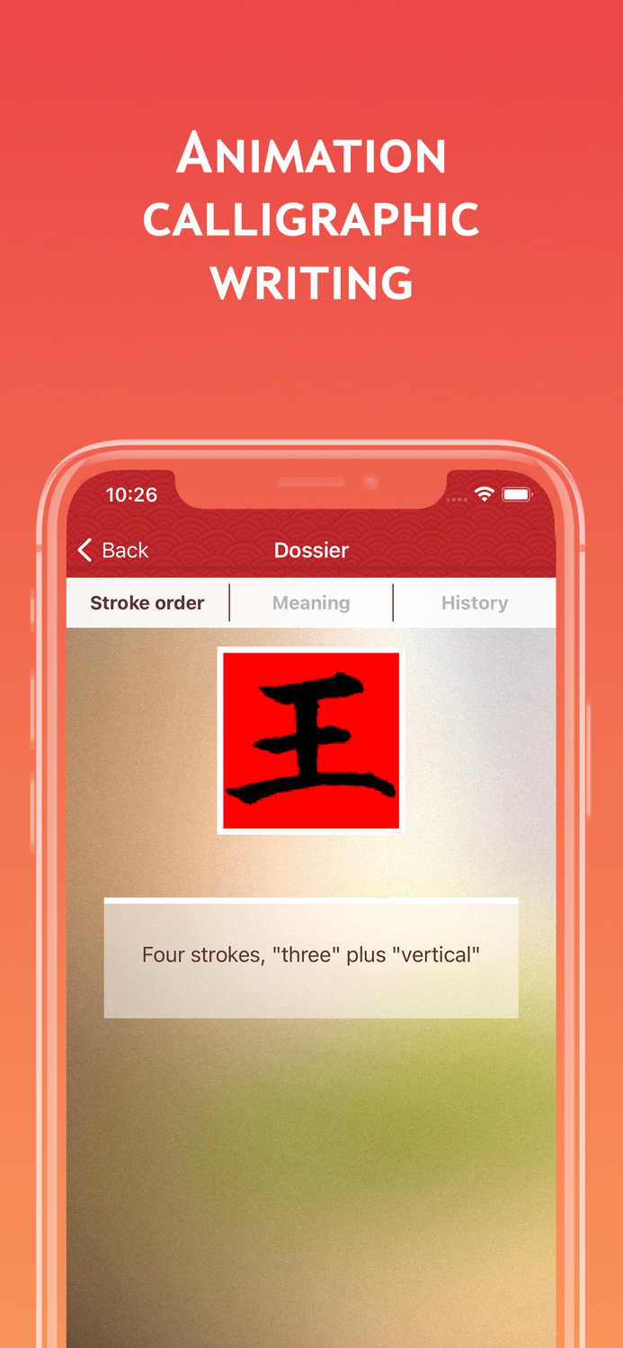 Kanji Japanese hieroglyphs