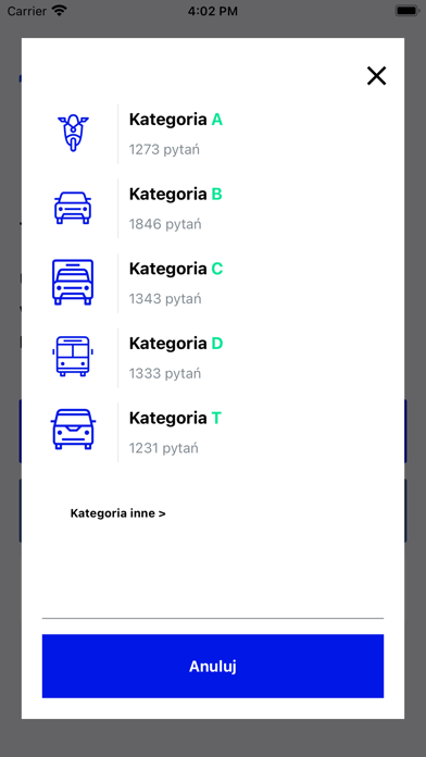 Testy na prawo jazdy 123TESTY Screenshot