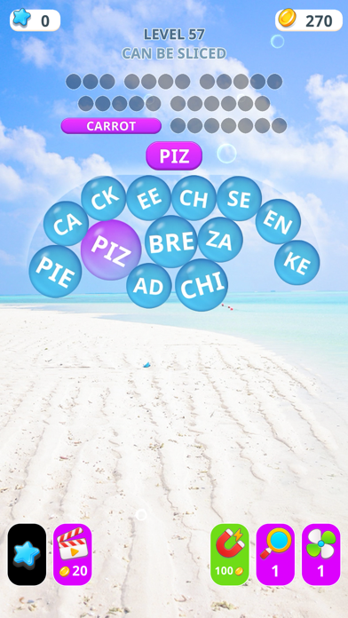 Merge Words: Brain Puzzle Screenshot