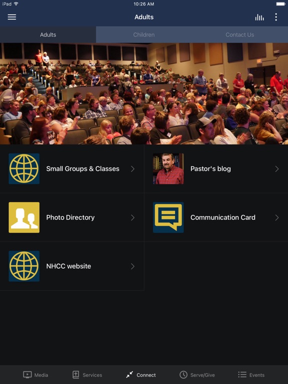 North Heartland Comm Church iPad screenshot 3 - Education app