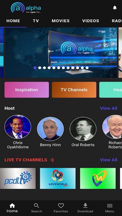 Alpha TV Screenshot