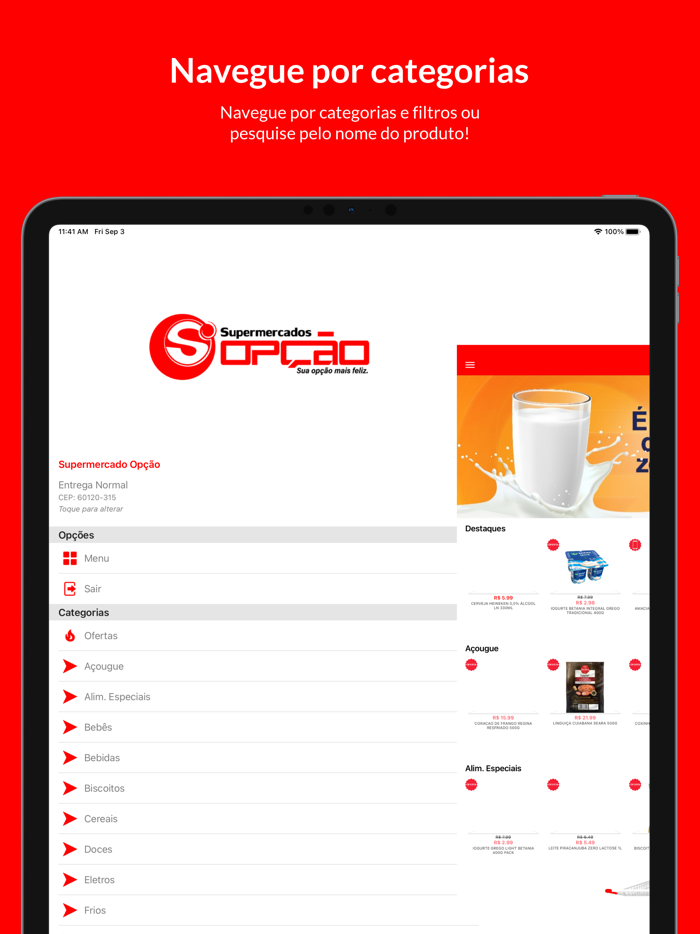 Supermercado Opção