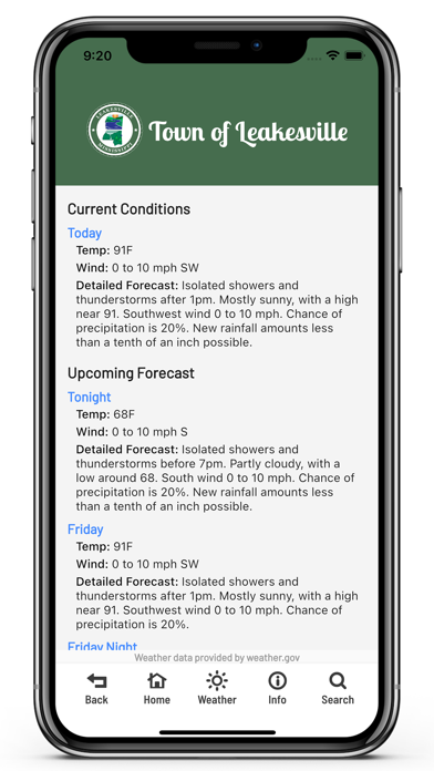 Town of Leakesville Screenshot