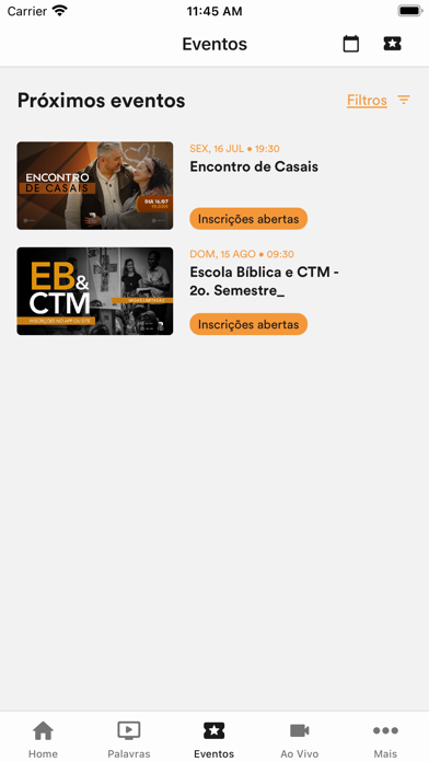 Igreja Batista da Borda Screenshot