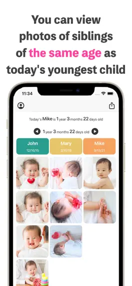 Game screenshot Photos of Baby apk