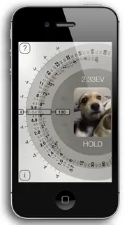 light meter wheel iphone screenshot 2