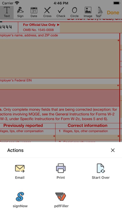 W2C Form screenshot-4