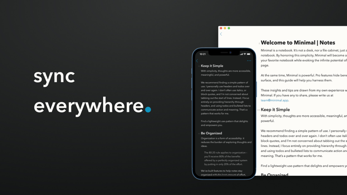 Minimal  Writing  Notes
