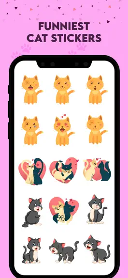 Game screenshot Funniest Cat Stickers hack