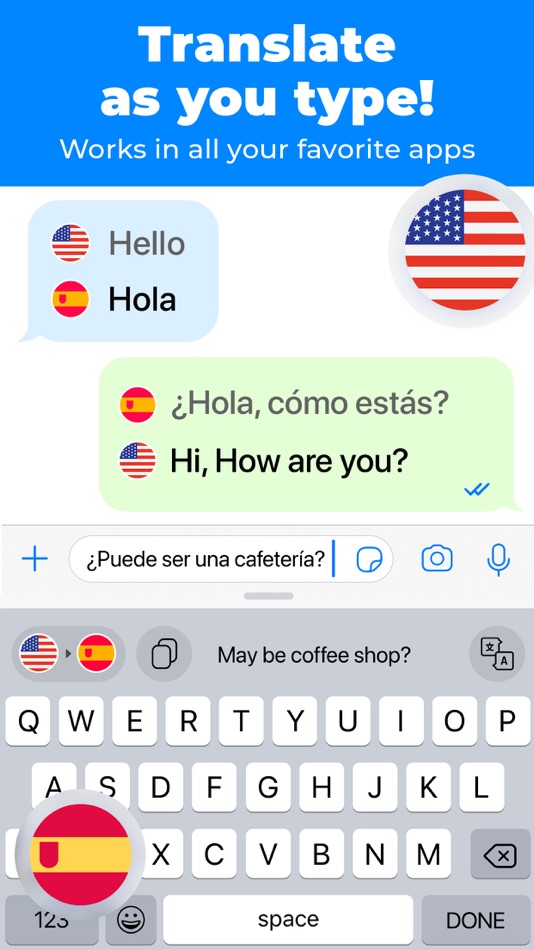 #1. OkTalk Keyboard Translator (iOS) 由: Zapps Mobi