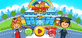 Game screenshot My Pretend Airport Town mod apk