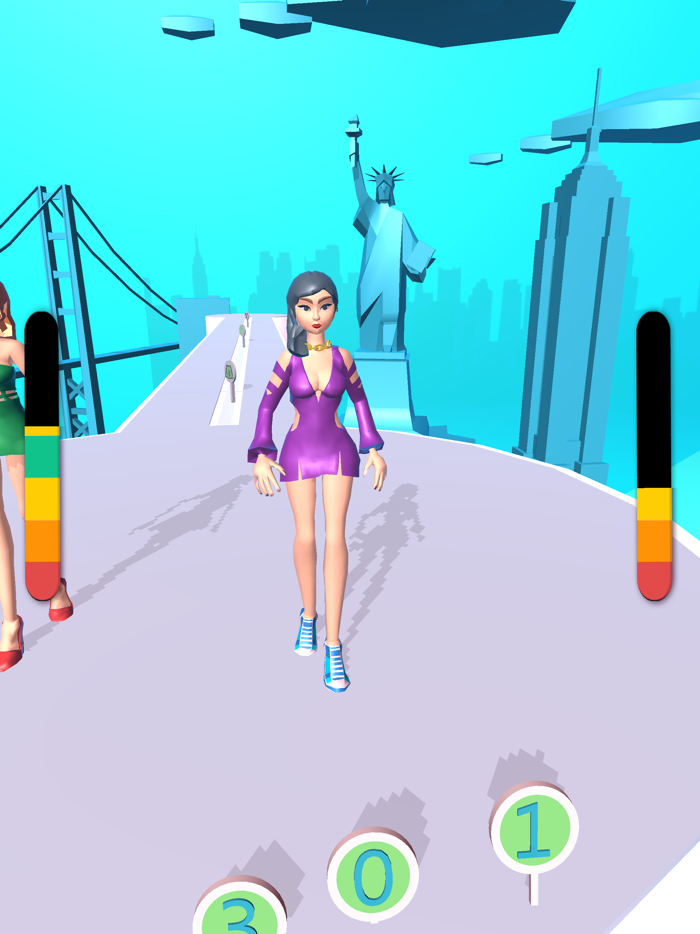 Catwalk Race 3D -High Fashion