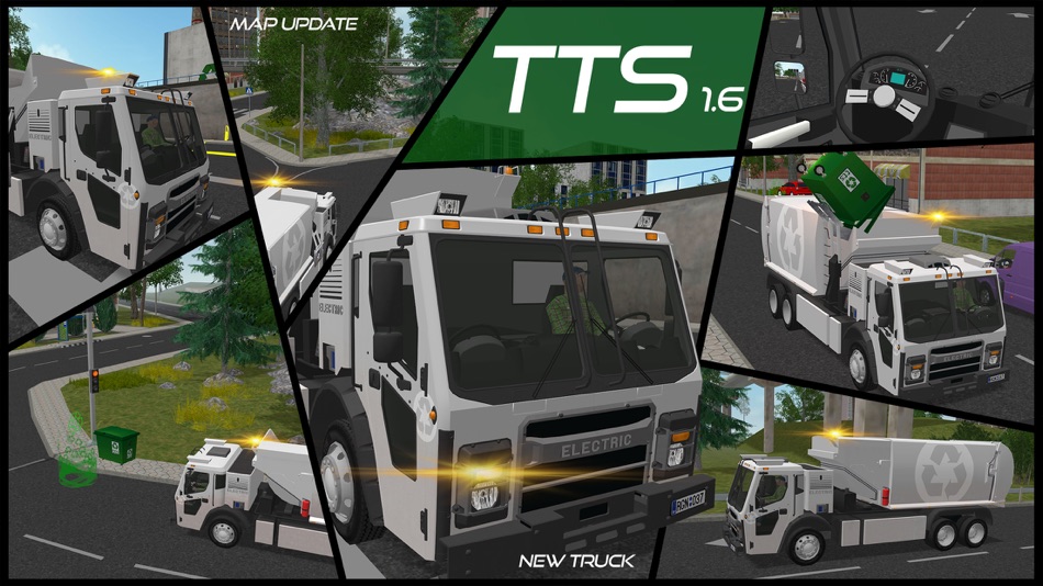 #1. Trash Truck Simulator (iOS) Podle: SkisoSoft