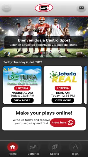 CastroSport screenshot 1