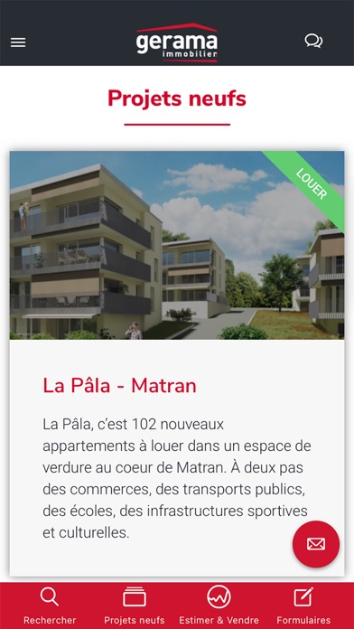GERAMA Immobilier Screenshot