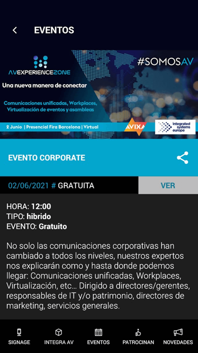 AV Experience Zone Screenshot