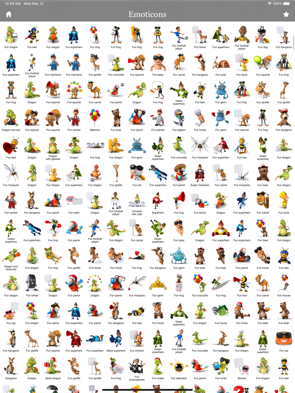 3D Emoji Characters Stickersのおすすめ画像2