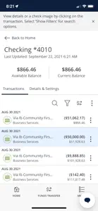 Community First Bank - Mobile screenshot #3 for iPhone