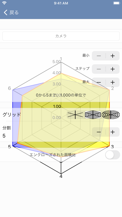 SpiderChart 3.0 screenshot1