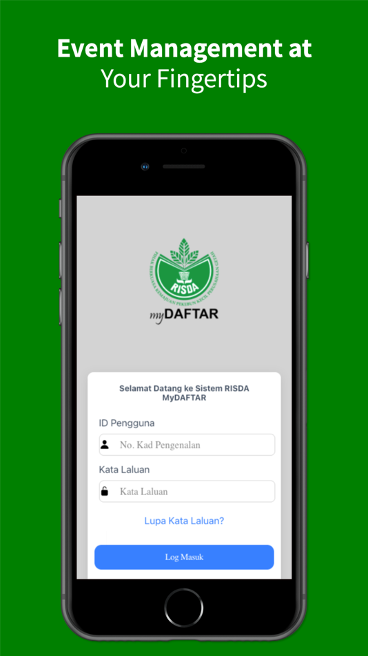 #1. RISDA myDaftar (iOS) 由: Rubber Industry Smallholders Development Authority (RISDA)