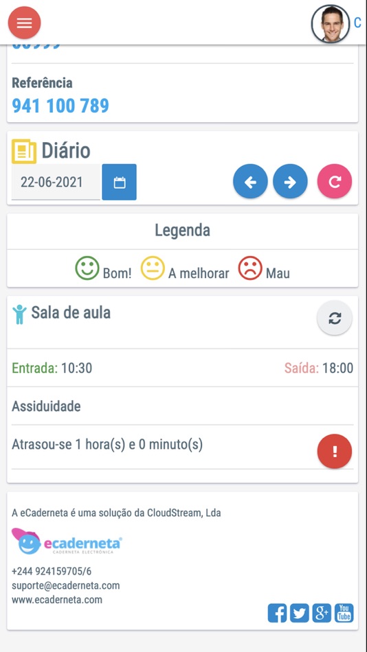 #4. eCaderneta (iOS) โดย: CloudStream, Lda
