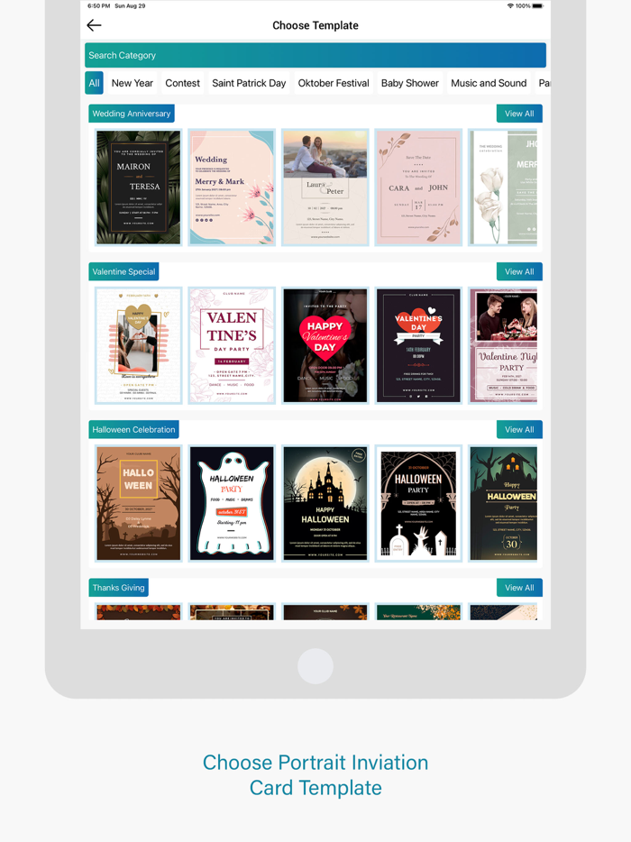 Invitation Card Maker-Greeting