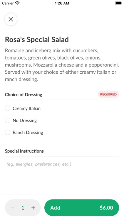 Rosa's Pizza To Go screenshot-3
