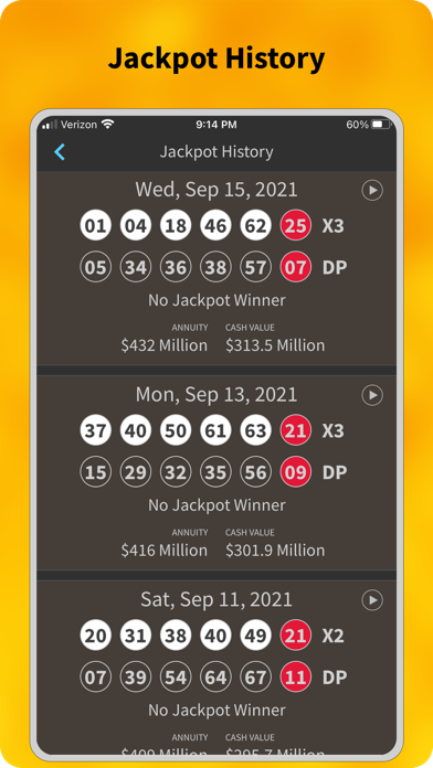 Powermega Lottery App screenshot 4