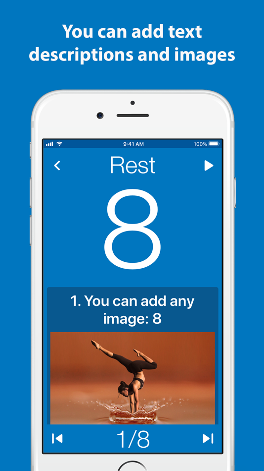 #3. Tabata Timer: Interval Timer. (iOS) 由: Oleksandr Serhiienko
