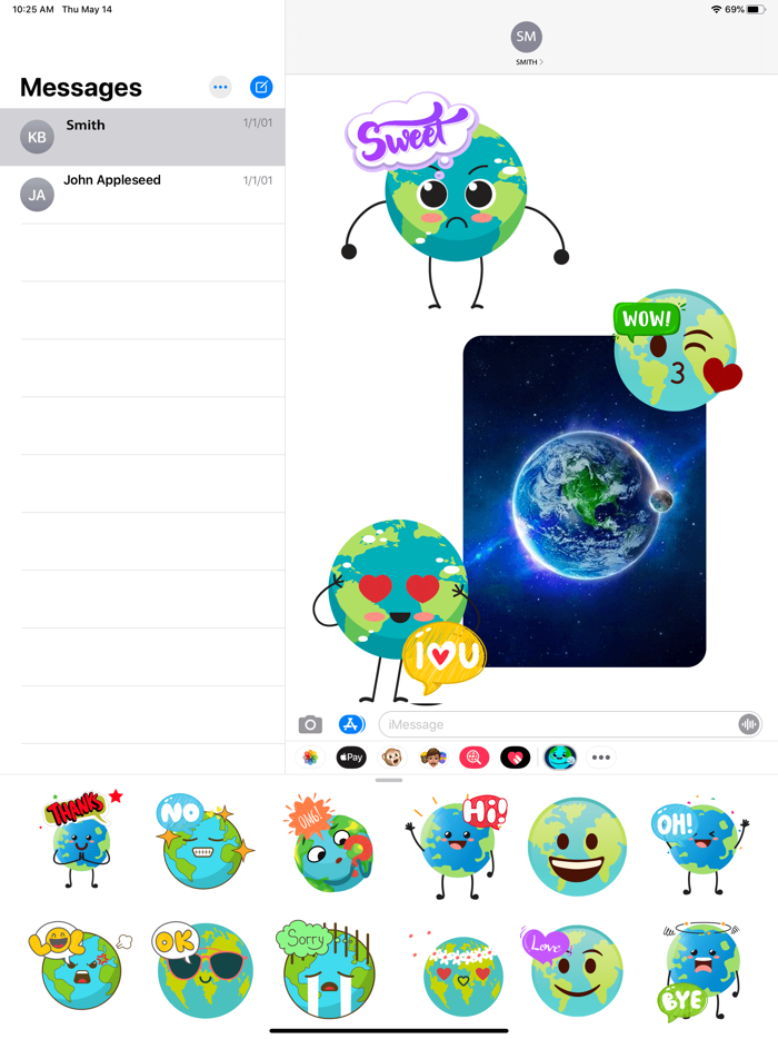 Earth Emojis