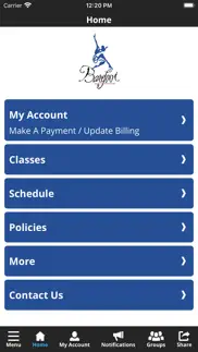 barefoot dance studio iphone screenshot 2