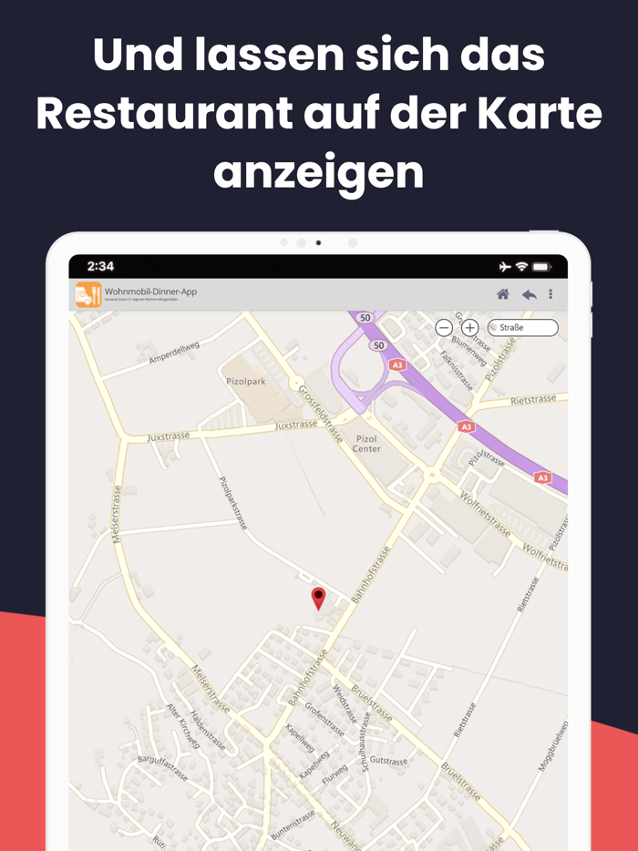 Wohnmobil Dinner App