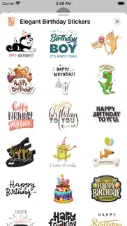 elegant birthday stickers problems & solutions and troubleshooting guide - 3