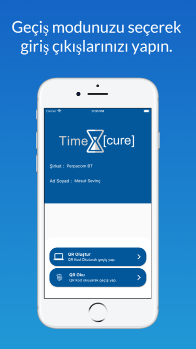 TimeQR Screenshot
