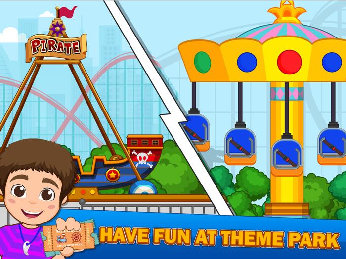 Town Theme Park Life