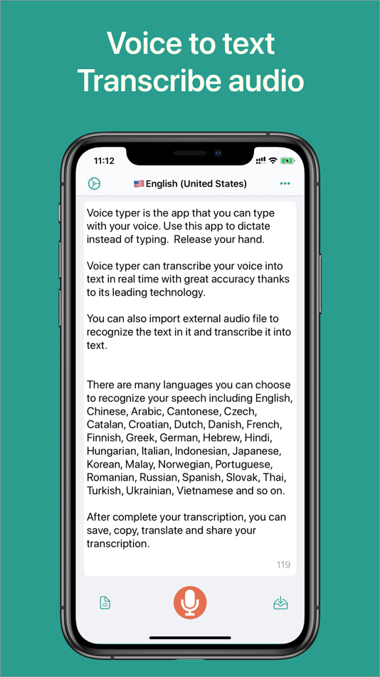 #1. Voice Transcriber - Dictation (iOS) 由: 培 李