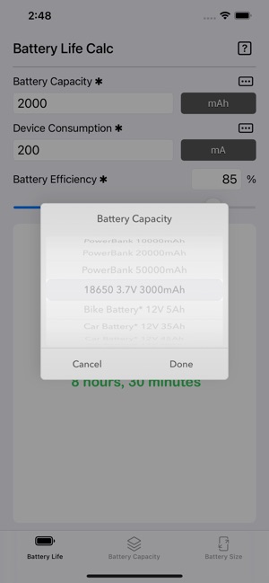 Battery Calculator on the App Store